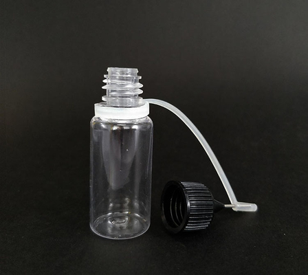 Petites bouteilles transparentes pour liquides, capacité 10ml 15ml 30ml 40ml 60ml 80ml 100ml