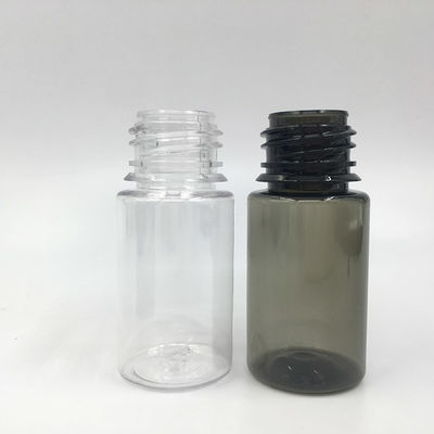 Capacité 10ml 15ml 30ml 40ml 60ml 80ml 100ml Bouteilles transparentes de petite taille pour liquides Conception légère