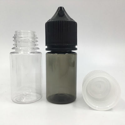 Capacité 10ml 15ml 30ml 40ml 60ml 80ml 100ml Bouteilles transparentes de petite taille pour liquides Conception légère
