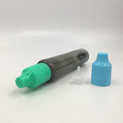 Bouteille de e-liquide transparente avec col de 18mm et capacité de 10ml 15ml 30ml 60ml 80ml 100ml