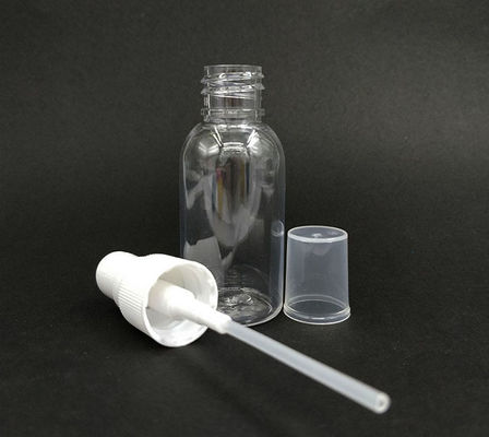 Bouteille de pulvérisation en PET ronde pour le matériel en PET et la pulvérisation écologique