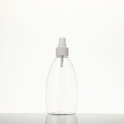 Bouteille en plastique PET transparent recyclable Récipient transparent Choix d'emballage idéal Industrie cosmétique Matériau durable