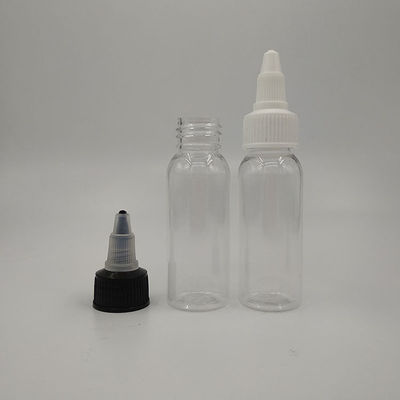 Bouteille de distributeur de savon pour les mains à double distribution en vente directe, bouteille avec applicateur à aiguille en plastique, bouteille cosmétique souple en stock
