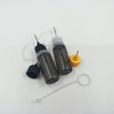 Transparent Black Customize Liquid Plastic Dropper Bottles for Precise Liquid Dispensing Needs