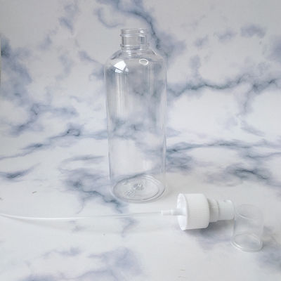 Bouteille de pulvérisation en plastique PET classique de différentes capacités 10ml 15ml 30ml 50ml 60ml 70ml 100ml 200ml 500ml