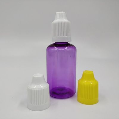 Bouteille transparente noire 10 ml 15 ml 30 ml 40 ml 60 ml 80 ml 100 ml E liquide