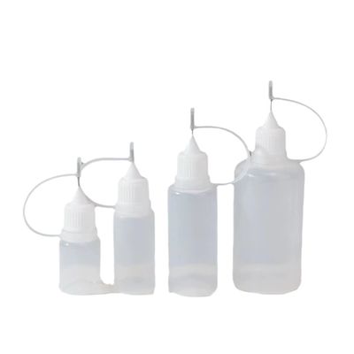 Bouteille de e-liquide à bouchon à vis en noir transparent pour l'emballage de e-liquide