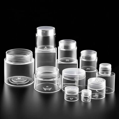 Pot cosmétique en plastique pour produits de beauté 10ml 15ml 30ml 60ml 80ml 100ml 120ml 150ml