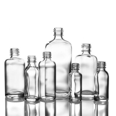 10 ml 15 ml 30 ml 40 ml 60 ml 80 ml 100 ml petites bouteilles transparentes pour liquides conçues pour contenir des sérums, des lotions et autres préparations liquides