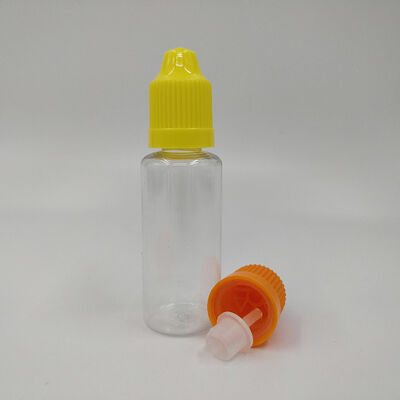 Bouteilles à col de type sécurité enfant pour liquides, col de 18 mm, conçues pour respecter les normes de sécurité et garantir une fermeture résistante aux enfants dans l'emballage de liquides.