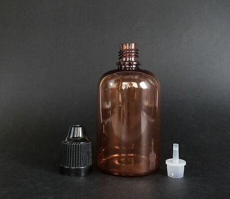 Bouteille E Liquide personnalisée de style rond en 10ml 15ml 20ml 30ml 40ml 60ml 80ml tailles de 100ml idéale pour de multiples applications