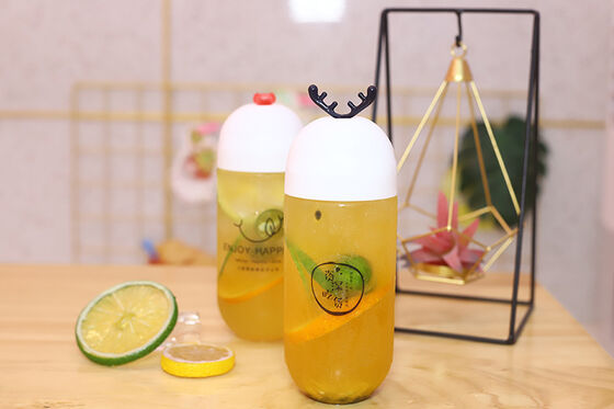 Les bouteilles de thé au lait sont parfaites pour l'emballage du thé, garantissant des contenants sûrs et résistants aux fuites.