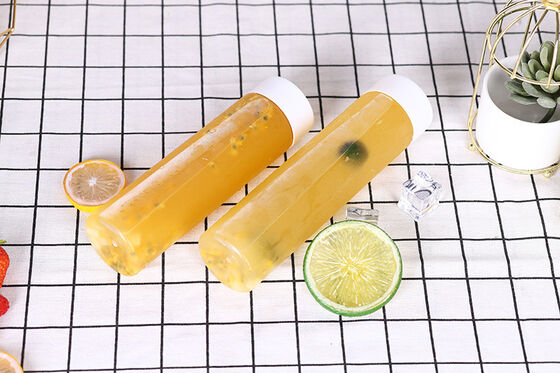 Bols à thé aux perles carrés et ronds transparents avec un design transparent pour une identification et une surveillance rapides du contenu