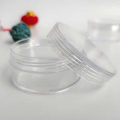 Récipients en plastique, pots de 100 mm de diamètre, transparents et hermétiques, conçus pour une conservation sûre des produits