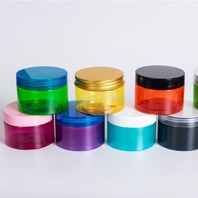 Des récipients en aluminium en plastique, contenant 2 oz, 3 oz, 4 oz, 5 oz, 6 oz, 7 oz, 8 oz, parfaits pour l'emballage et le stockage