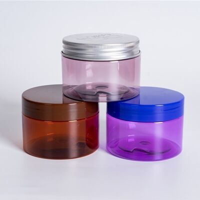 Des récipients en aluminium en plastique, contenant 2 oz, 3 oz, 4 oz, 5 oz, 6 oz, 7 oz, 8 oz, parfaits pour l'emballage et le stockage