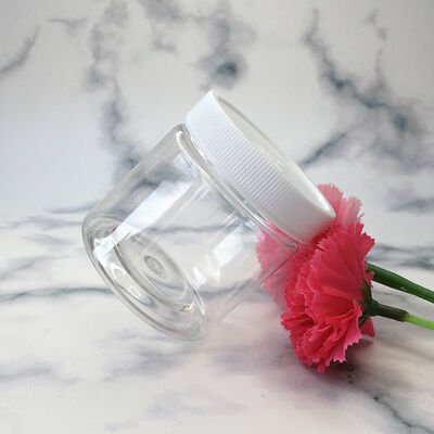 8 oz Bouteilles de stockage en plastique personnalisées Contenants transparents durables Conçus pour les échantillons pharmaceutiques