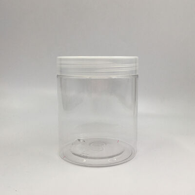 Bouteilles de stockage en plastique avec un couvercle en plastique, conteneurs résistants aux fuites utilisés dans les milieux de transformation alimentaire et de vente au détail