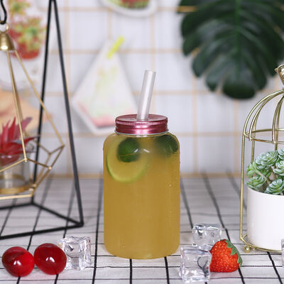 Bouteilles de thé au lait de 0,5 kg, étanches, design moderne, adaptées aux solutions d'emballage et de stockage de boissons