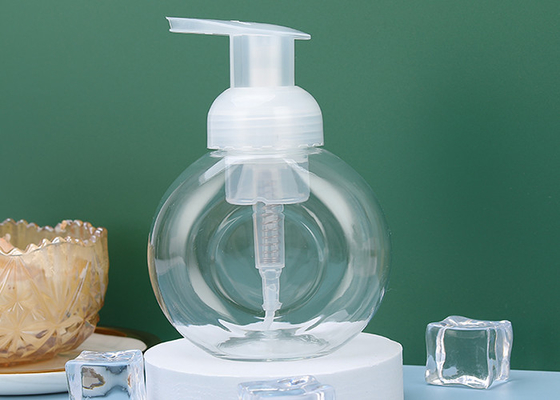 la pompe de mousse de savon de main de 200ml 350ml met en bouteille avec la serrure en bas de la pompe