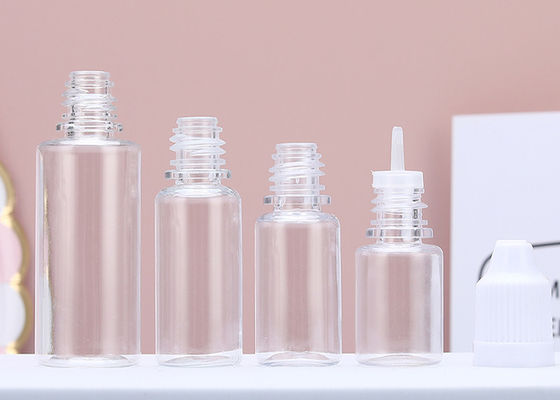 bouteille goutteuse transparente d'huile essentielle bouteilles goutteuse pour huile bouteilles vides avec goutteuse