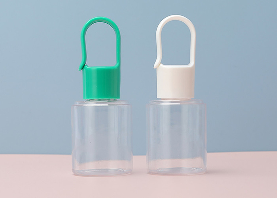 Bouteilles à chaînes principales libres de voyage de la bouteille 60ml 30ml de compression de BPA