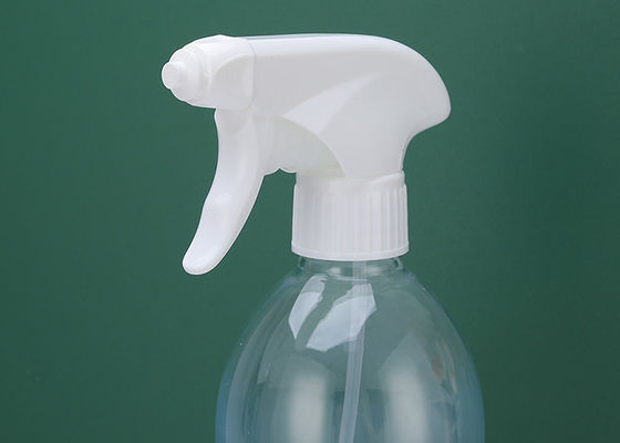 Clear Trigger Spray Bottle Dispenser with Screen Printing Surface Handling and Trigger Spray Pump