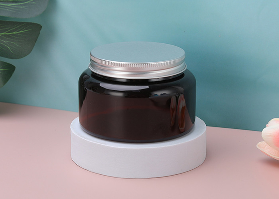Container de gommage des lèvres en plastique acrylique pour animaux de compagnie, cosmétique et emballage, crème pour les yeux, crème pour le corps, beurre pour le corps