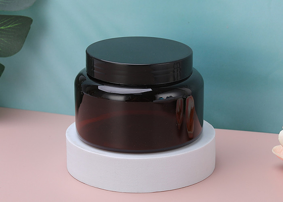 Container de gommage des lèvres en plastique acrylique pour animaux de compagnie, cosmétique et emballage, crème pour les yeux, crème pour le corps, beurre pour le corps