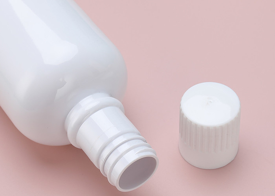 conteneur en plastique de bouteille de collutoire du voyage 520ml avec le couvercle à visser 100% recyclable