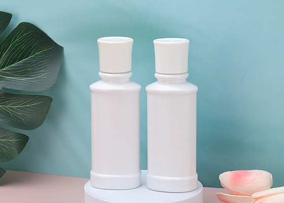 Bouteille rechargeable en plastique cosmétique du collutoire 80ml avec le couvercle à visser