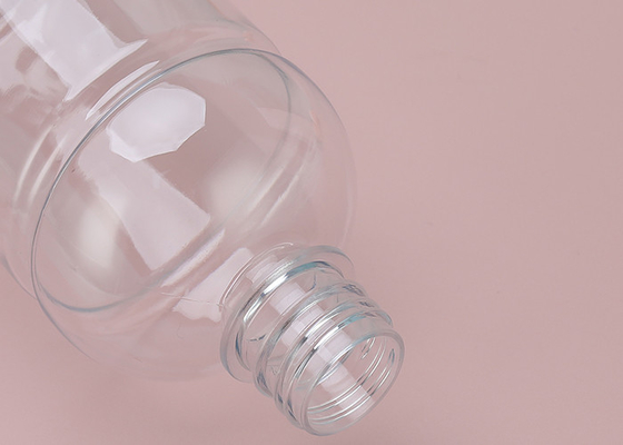 la pompe 480ml en plastique claire vide met le distributeur en bouteille pour l'huile de massage, savon liquide