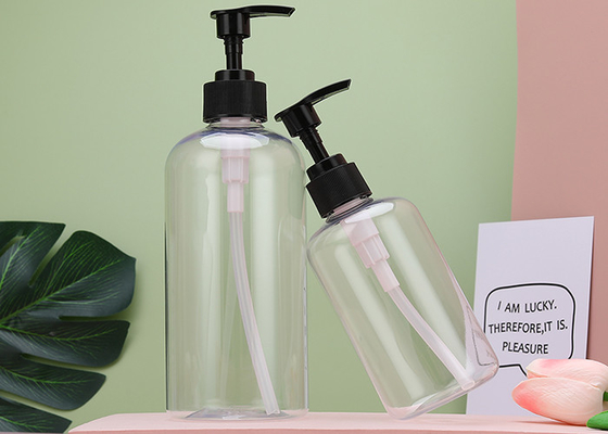 Shampooings de distribution plats rechargeables de lotions de la bouteille 300ml 700ml de pompe de l'ANIMAL FAMILIER ISO9001