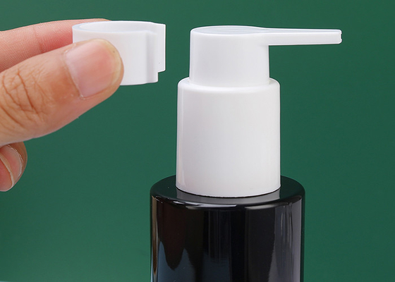 La lotion en plastique de PETG met la bouteille en bouteille BPA d'ANIMAL FAMILIER du noir 100ml SANS PLOMB