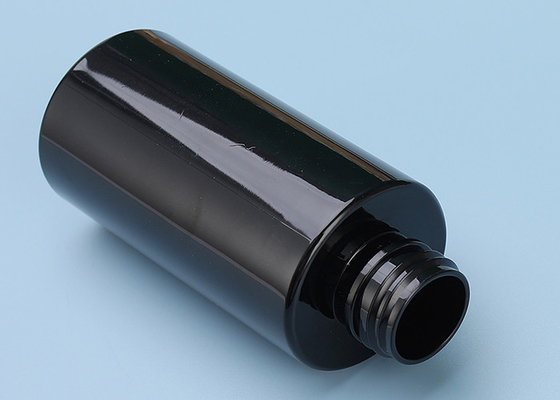 La lotion en plastique de PETG met la bouteille en bouteille BPA d'ANIMAL FAMILIER du noir 100ml SANS PLOMB