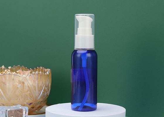 La pompe en plastique bleue d'ANIMAL FAMILIER de lotion de GV met 60ml en bouteille BPA libre