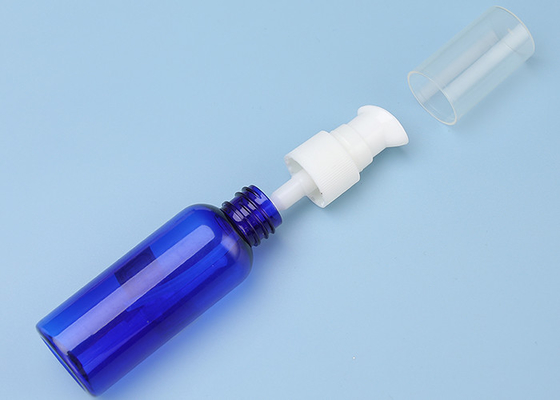 La pompe en plastique bleue d'ANIMAL FAMILIER de lotion de GV met 60ml en bouteille BPA libre