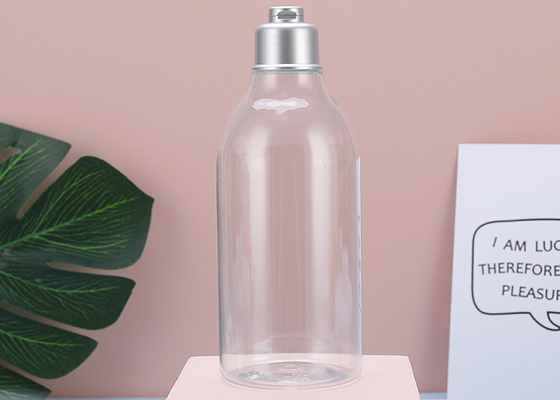 OD transparent 22mm Flip Cap Plastic Lotion Bottles 280ml 300ml