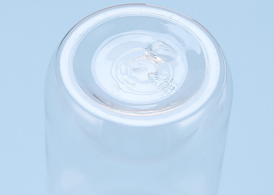 OD transparent 22mm Flip Cap Plastic Lotion Bottles 280ml 300ml