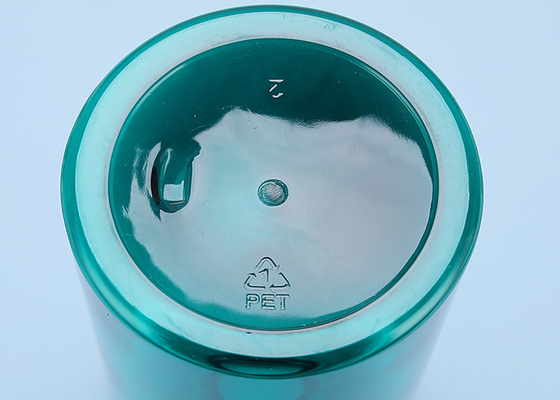 Bouteilles libres de lotion d'ANIMAL FAMILIER de latex bleu de BPA avec la pompe 81*185mm