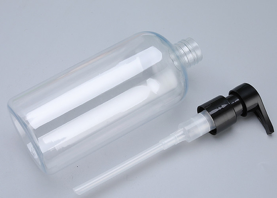 Bouteille transparente de pompe d'ANIMAL FAMILIER de 300ML 400ML