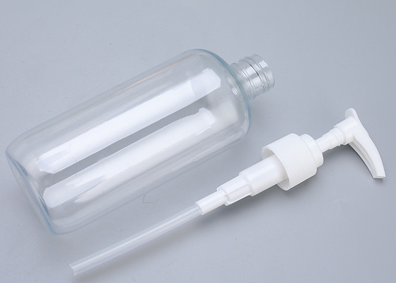 Bouteille transparente de pompe d'ANIMAL FAMILIER de 300ML 400ML
