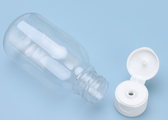 Bouteilles en plastique à vis de 100 ml personnalisées