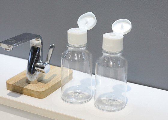 Bouteilles en plastique à vis de 100 ml personnalisées