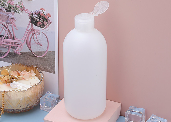 Bouteilles à bouchon vissable en plastique de PE libre de latex de BPA avec Flip Cap 70*167mm
