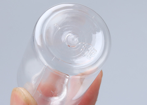 Le compte-gouttes en plastique clair essentiel de l'huile 50ml 30ml met l'impression en bouteille d'écran