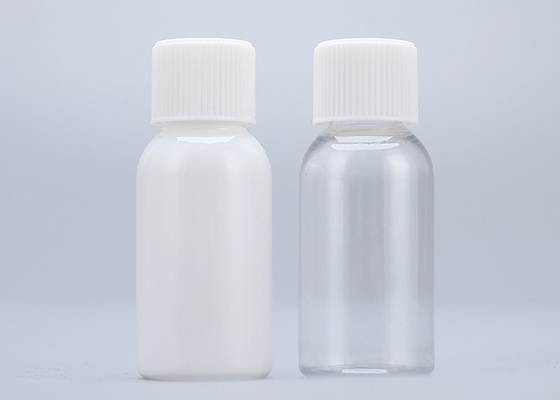 le compte-gouttes en plastique de 30ml 50ml met la goutte pour en bouteille les yeux vide avec des embouts de gicleur