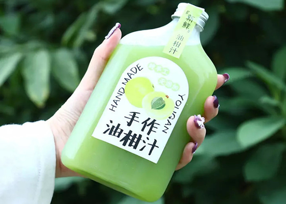 Le thé de lait de preuve de fuite met 350ml en bouteille 250ml Juice Bottles de plastique