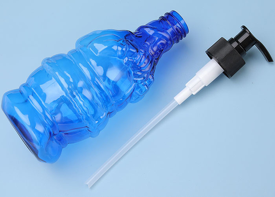Bouteille en plastique thermostable de gel de douche de la bouteille 400ml de pompe d'ANIMAL FAMILIER