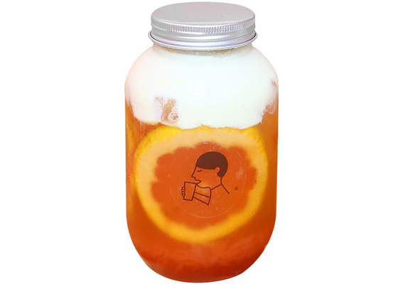 le thé en aluminium de lait du chapeau 500ml met 7.8*14cm en bouteille Juice Bottles carré